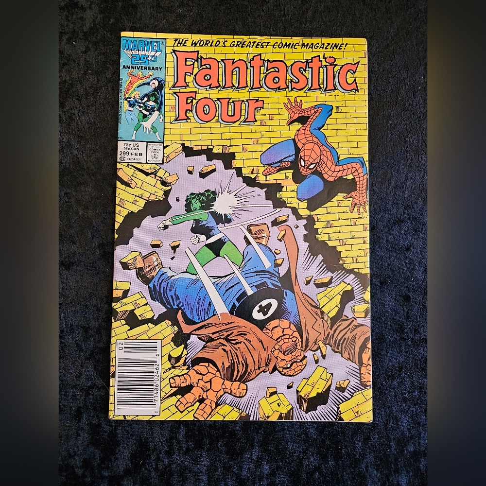Marvel Comic Fantastic Four #299, 1987